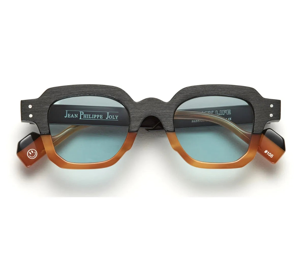 Buy Jean Philippe Joly Sunglasses ENJOY LIFE 109 BLACK / CARAMEL 