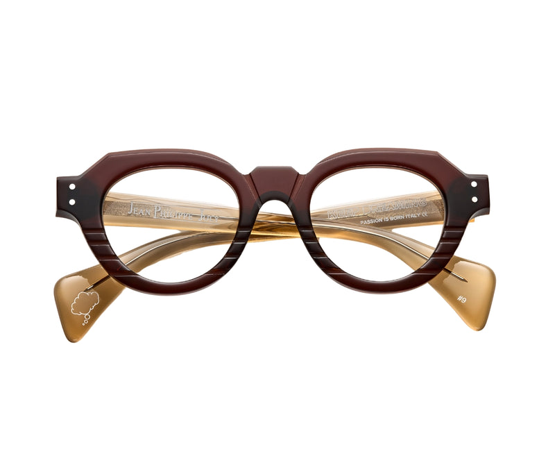 Jean Philippe Joly_Glasses_KEEP DREAMING_291 BURGUNDY / LIGHT BROWN_44_0