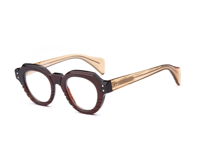 Jean Philippe Joly_Glasses_KEEP DREAMING_291 BURGUNDY / LIGHT BROWN_44_3045