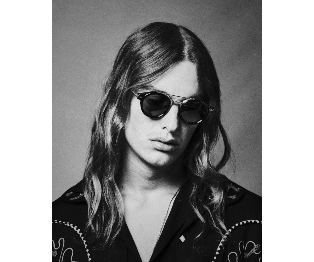 Buy Jacques Marie Mage Sunglasses DELAGE NOIR X 45 | GEM OPTICIANS