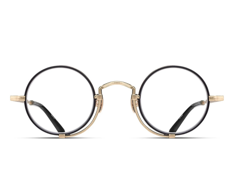 Matsuda_Glasses_10103H-I_Brushed Gold - Matte Black_43_0