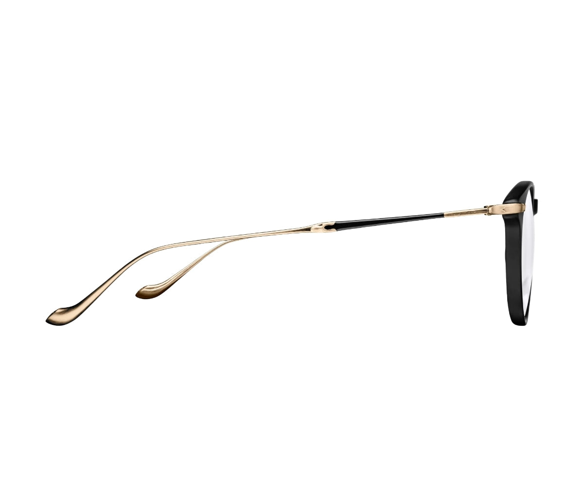 Matsuda_Glasses_M2056_Matte Black & Brushed Gold_47_90