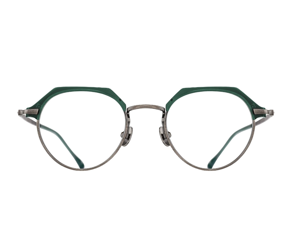 Matsuda_Glasses_M2064_Matte Bottle Green - Antique Silver_48_0