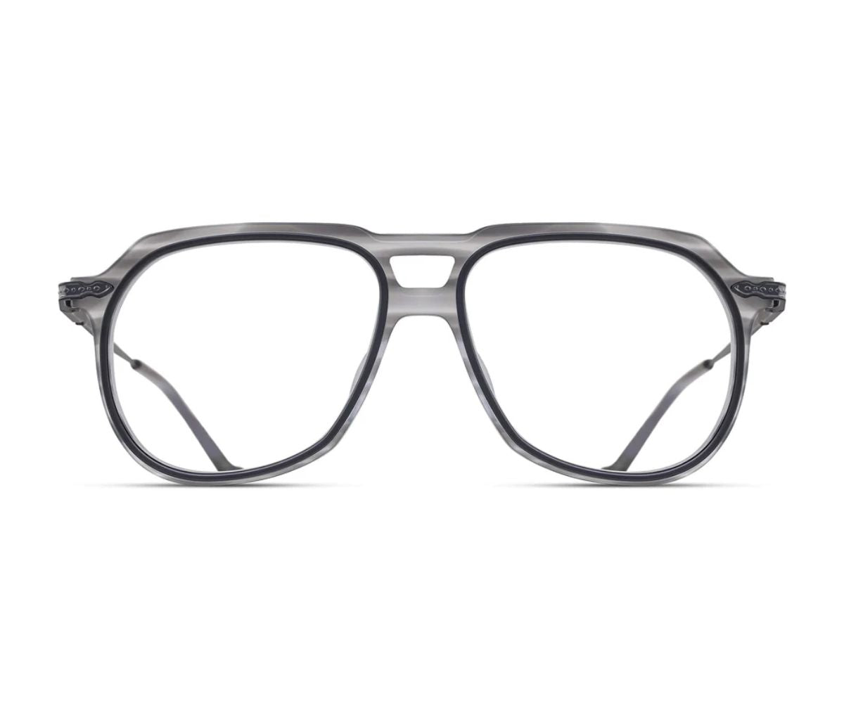 Matsuda_Glasses_M2073_Matte Grey Stone & Matte Black_54_0