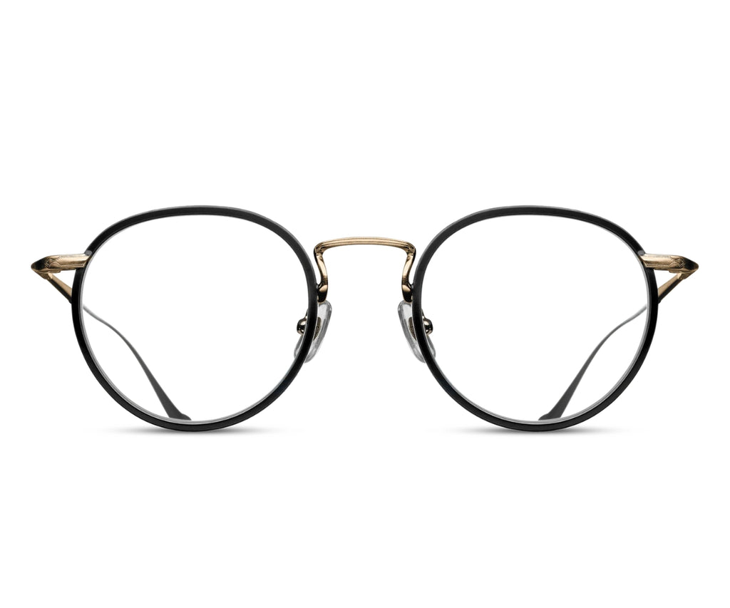 Buy Matsuda Glasses M3058 Brushed Gold - Matte Black 48 | GEM
