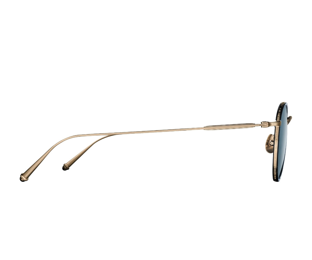 Matsuda_Sunglasses_M3085-I_Brushed Gold - Navy_47_90