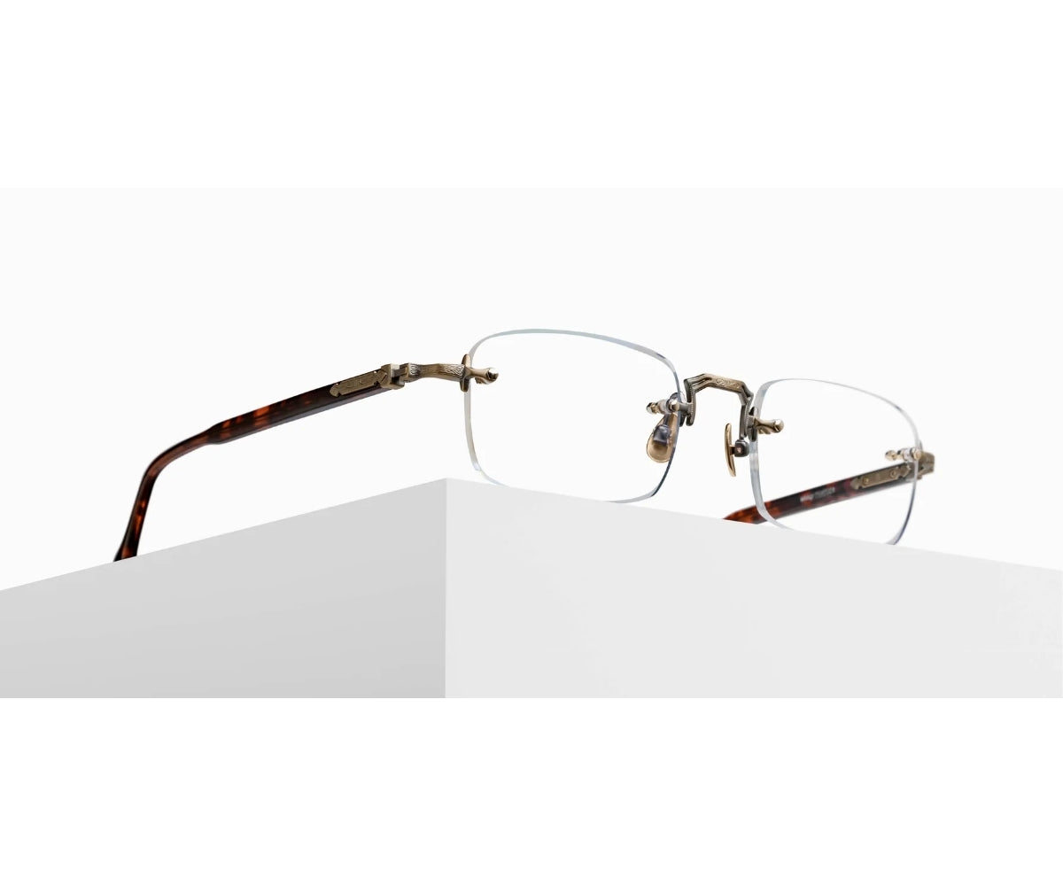 Matsuda_Glasses_M5009_Antique Gold - Dark Tortoise_52_3045