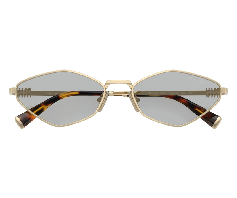 miu Miu Miu: Women's Aube Sunglasses (Mirrored Gradient Azalea Lenses