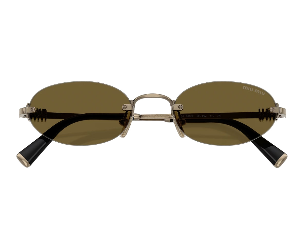 Buy Miu Miu Sunglasses A54S 26C/09Z 51 | GEM OPTICIANS – GEM Opticians