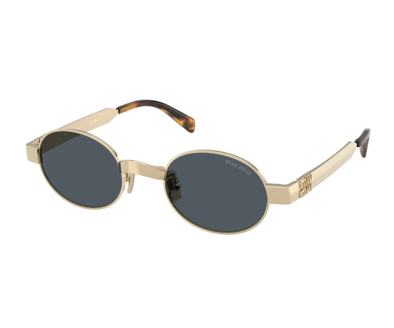 【極美品】miumiu Eyewear Gold Logo Sunglasses Buy Miu Miu Sunglasses B51S ZVN/70B 47 | GEM OPTICIANS – GEM Opticians