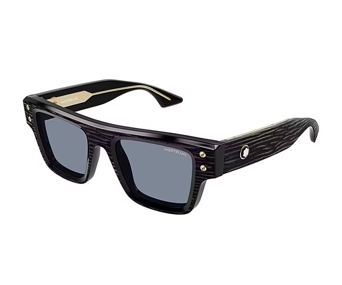 Buy Montblanc Sunglasses 0253S 008 52 | GEM OPTICIANS – GEM Opticians