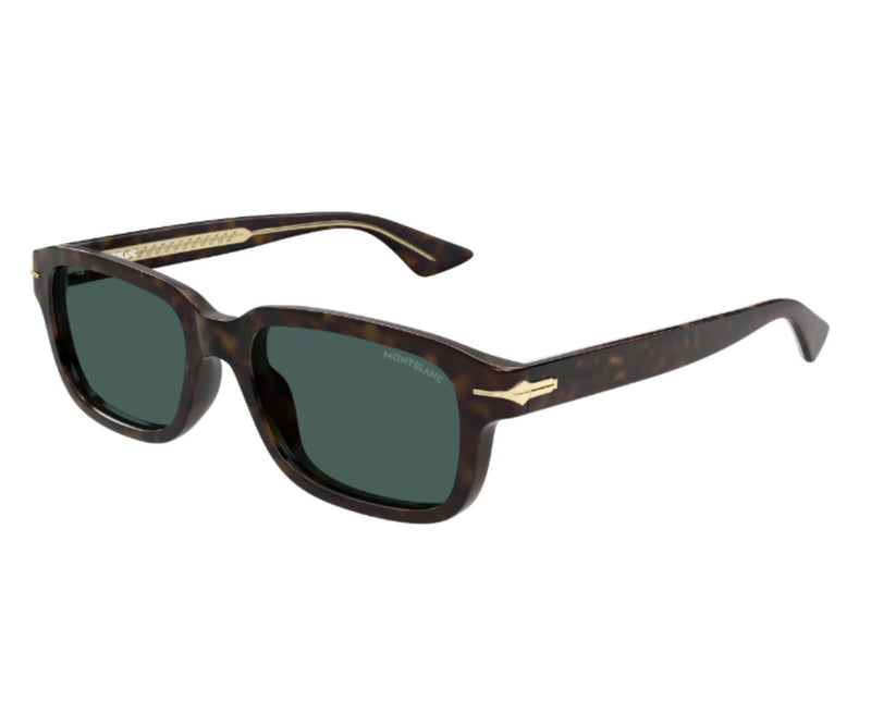 Buy Montblanc Sunglasses 0436S 002 54 | GEM OPTICIANS – GEM Opticians