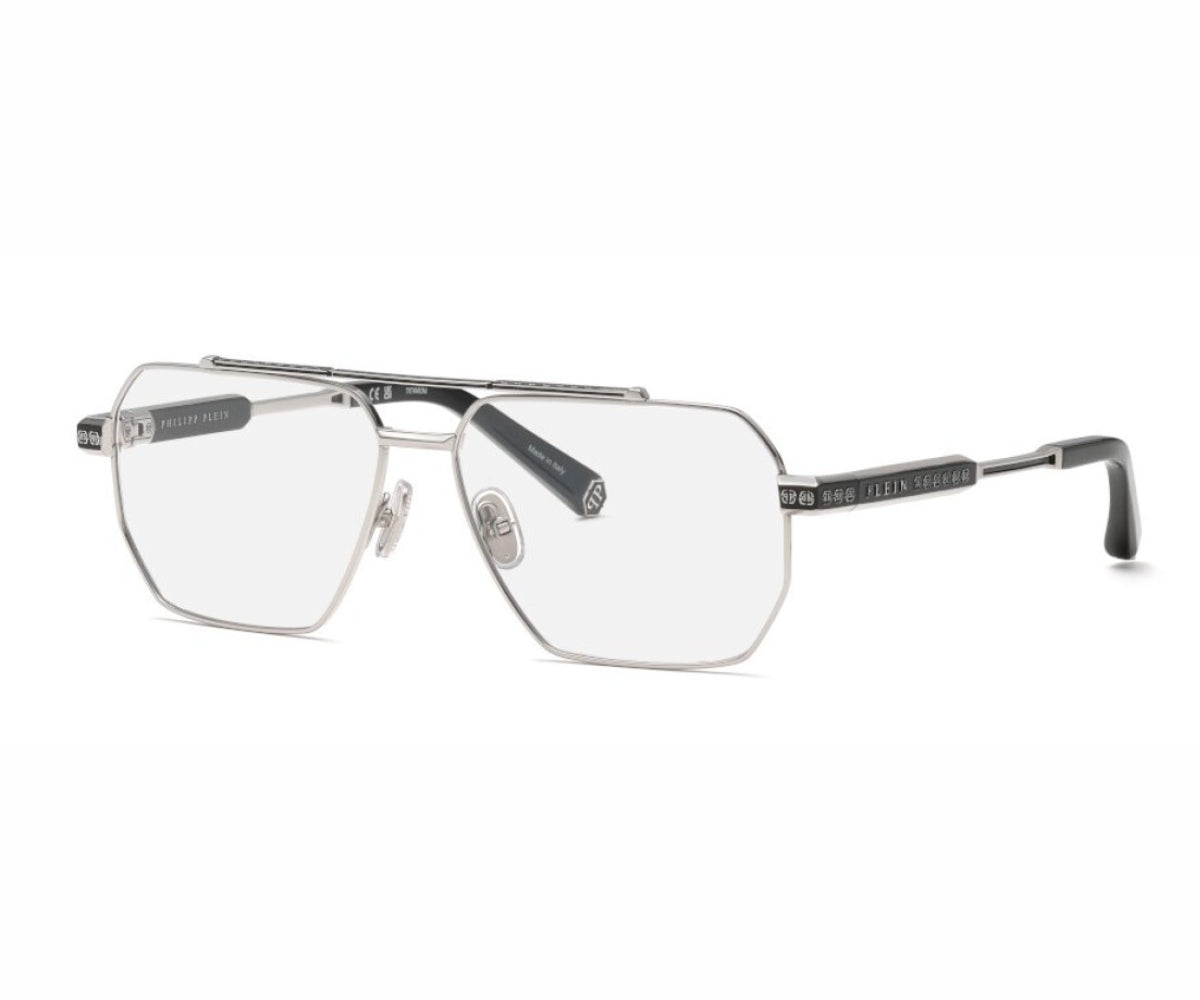 Philipp Plein EYEGLASSES VPP166S-300-57 New with case Philipp Plein VPP021M Square Glasses | Fashion Eyewear US main image 3