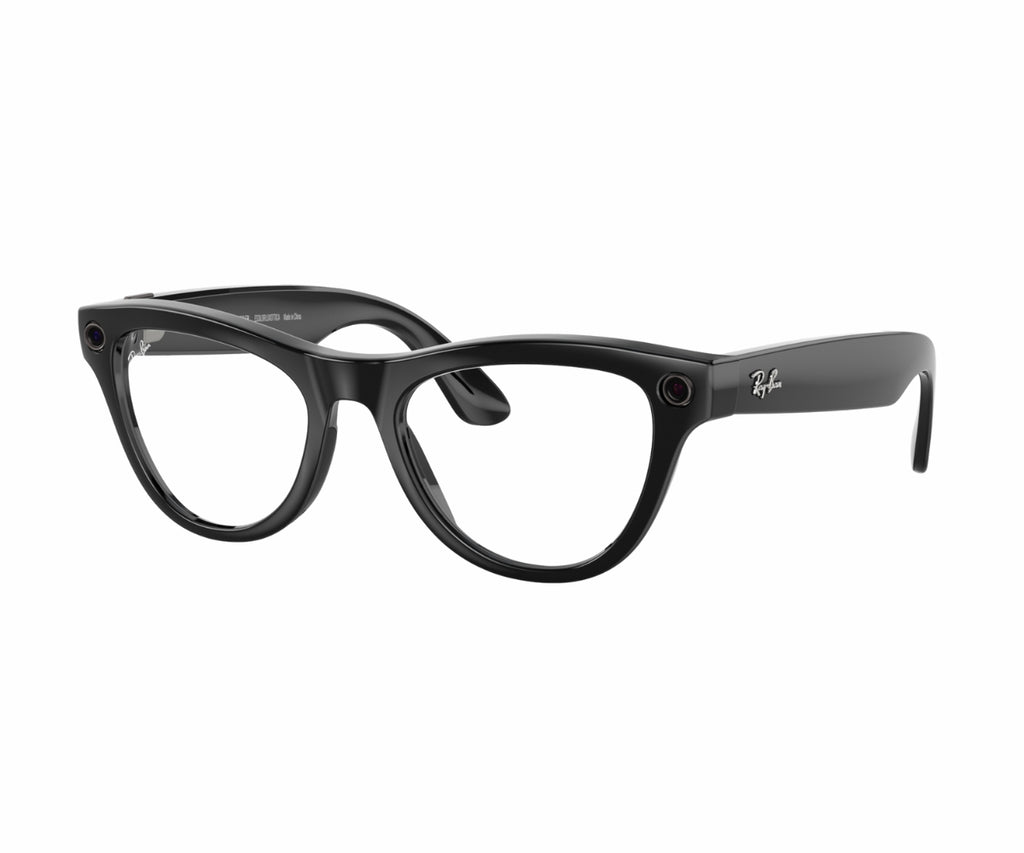 Ray-ban meta skyler gen 1 | sijajno črna in transitions cerulean modra | 12 mp kamera in meta ai | pametna očala 2 Ray-ban meta skyler rw4010 pametna očala s kamero in odprtim zvočnim sistemom komponentko