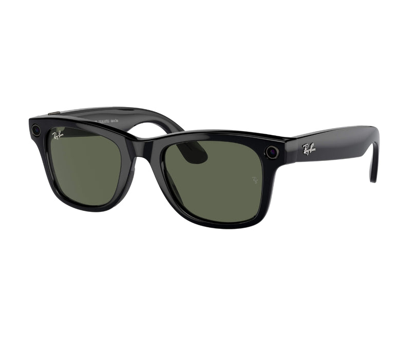 Buy Rayban RW4006 META WAYFARER BLACK 601/71 50 at GEM Opticians