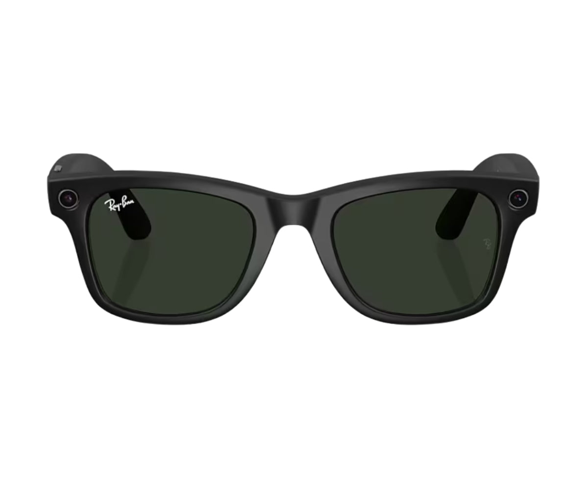 Rayban  Wayfarer RW4008 黒 Buy Rayban RW4008 META WAYFARER LARGE BLACK 601/S1M at GEM Opticians