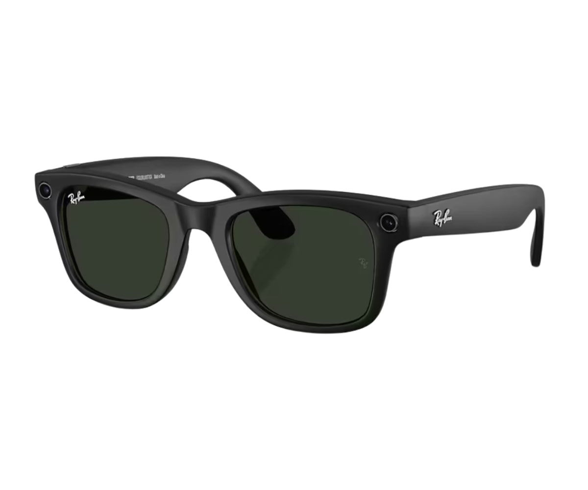 Rayban  Wayfarer RW4008 黒 Buy Rayban RW4008 META WAYFARER LARGE BLACK 601/S1M at GEM Opticians