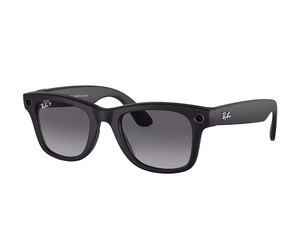 Buy Rayban RW4006 META WAYFARER BLACK 601/ST3 50 at GEM Opticians