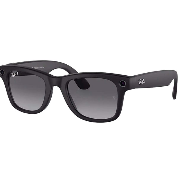 Buy Rayban RW4006 META WAYFARER BLACK 601/ST3 50 at GEM