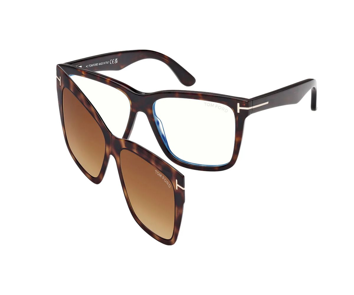 Buy Tom Ford Glasses 6069-B 052 CLIP ON 54 | GEM OPTICIANS – GEM Opticians