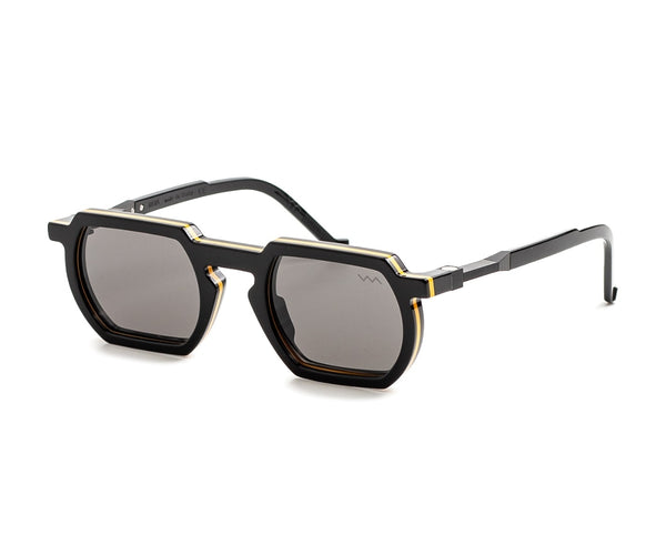 Vava Eyewear_Sunglasses_WL0033_BLACK & YELLOW_50_3045