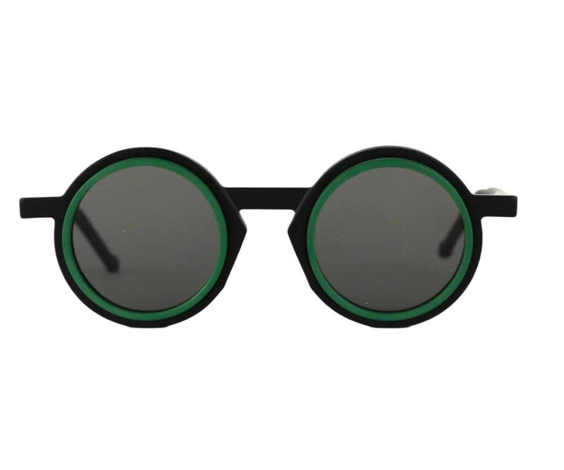 Vava Eyewear_Sunglasses_WL0042_BLACK MATTE & GREEN_45_0