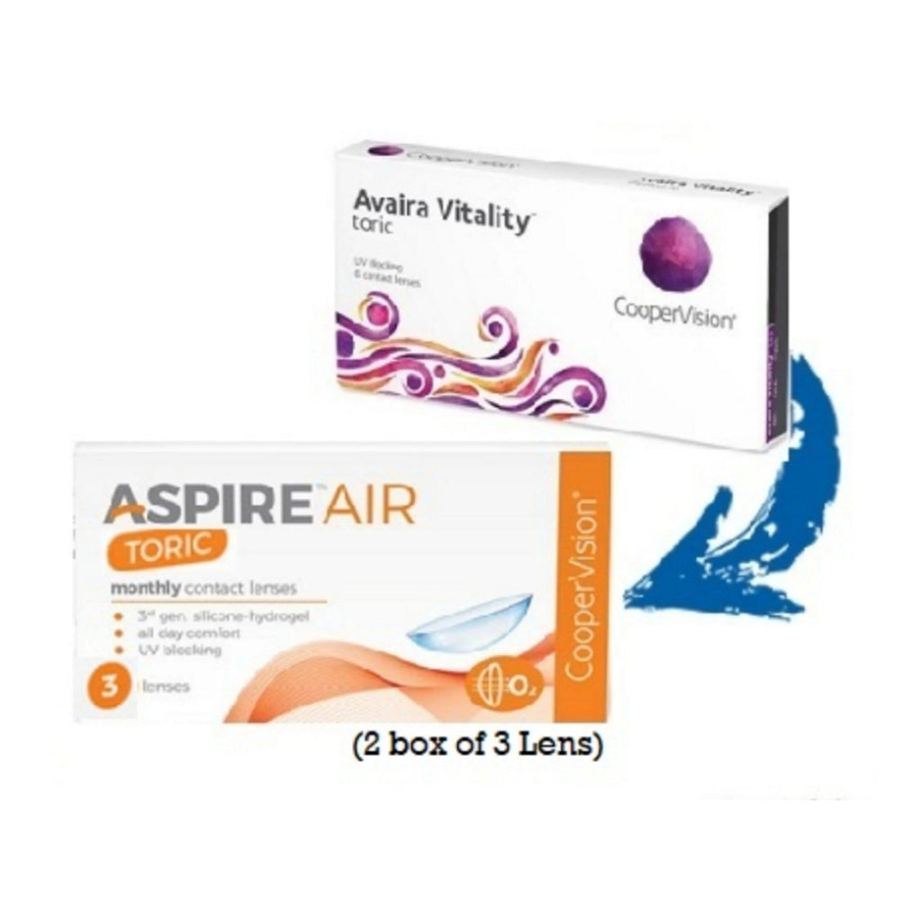 Aspire AIR Toric for Astigmatism - GEM Opticians