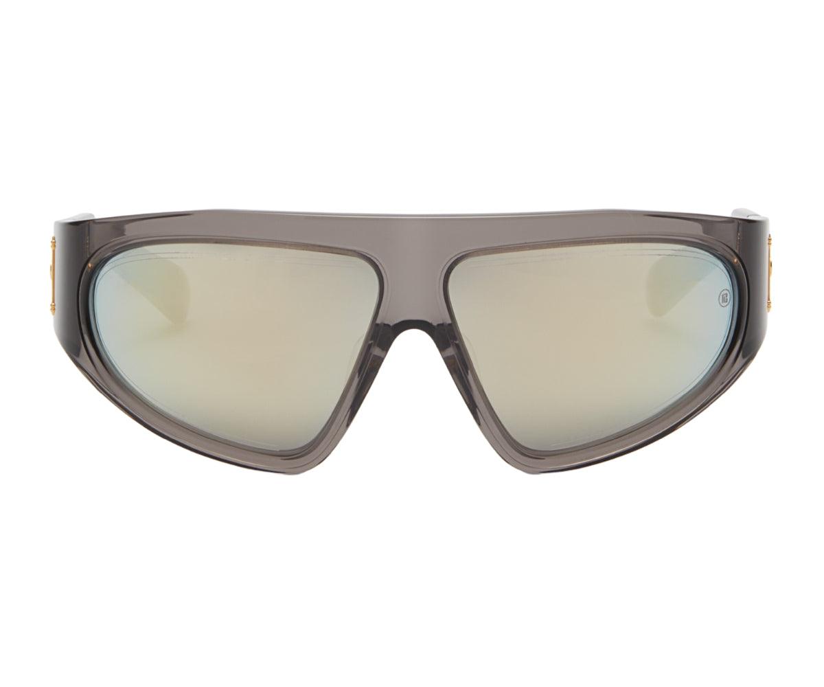 Balmain  B-ESCAPE BPS-143A-62 Women BRAND NEW Sunglasses Titanium Black Gold Balmain Balmain Women Sunglasses Wraparound B-ESCAPE BPS  main image 2