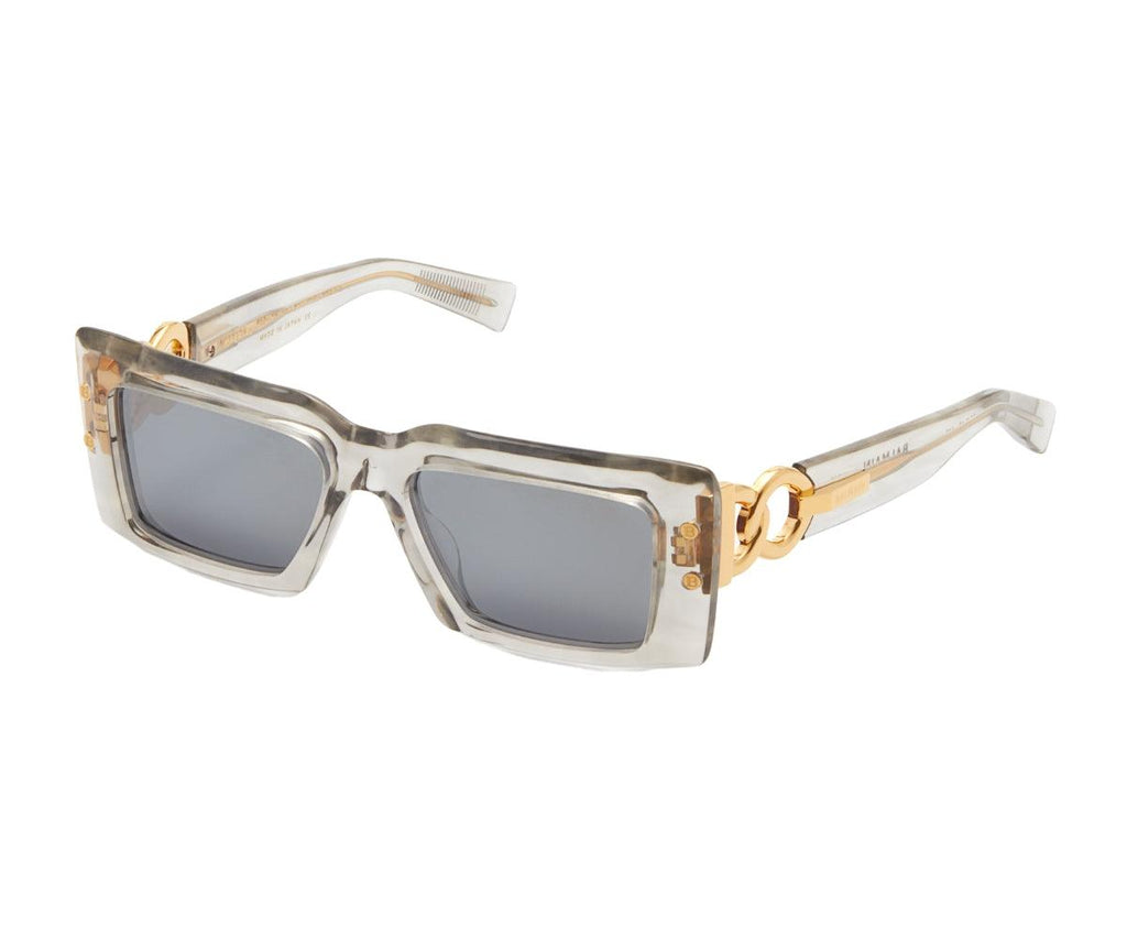 Balmain IMPERIAL BPS-145C-53 Women BRAND NEW Sunglasses Grey Crystal Rectangle Balmain | Accessories | Balmain Imperial Bps45c53 Women  main image 2