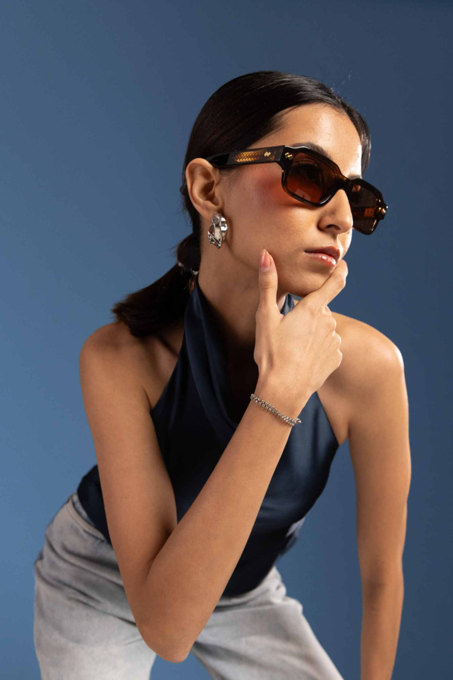Bottega Veneta sunglasses, shot for GEM Opticians