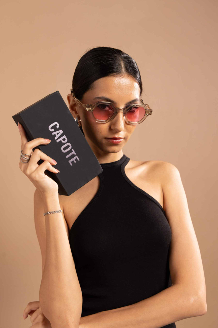 Capote sunglasses, shot for GEM Opticians