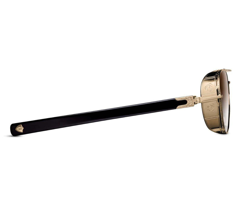 M3115 BRUSHED GOLD - BLACK 55 - GEM Opticians