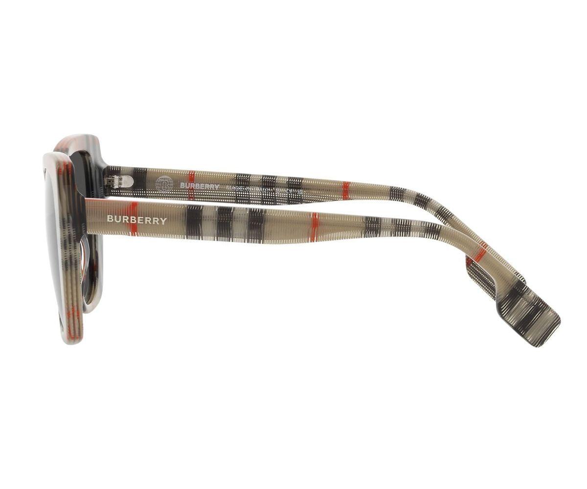 Burberry Meryl Sunglasse in classic Burgundy Burberry Plaid BE4393 MERYL Sunglasses - Burberry Authorized Retailer  main image 3