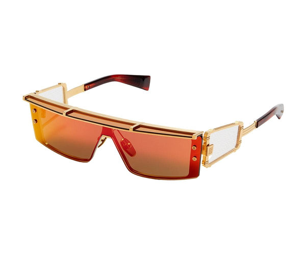 Balmain_Sunglasses_Wonder Boy Iii_BPS-127C_Gold And Red_145_30