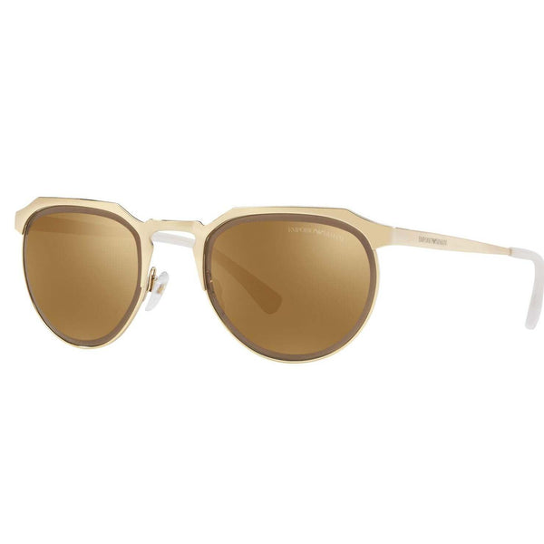 Emporio Armani Sunglasses EA2067 3013 7D Mirror Amazon.com: Armani Exchange Man Sunglasses Shiny Black Frame  main image 2