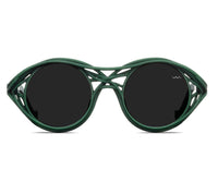Vava Eyewear_Sunglasses_Kengo Kuma’S_CL0015_GREEN SILVER_46_00 view 1