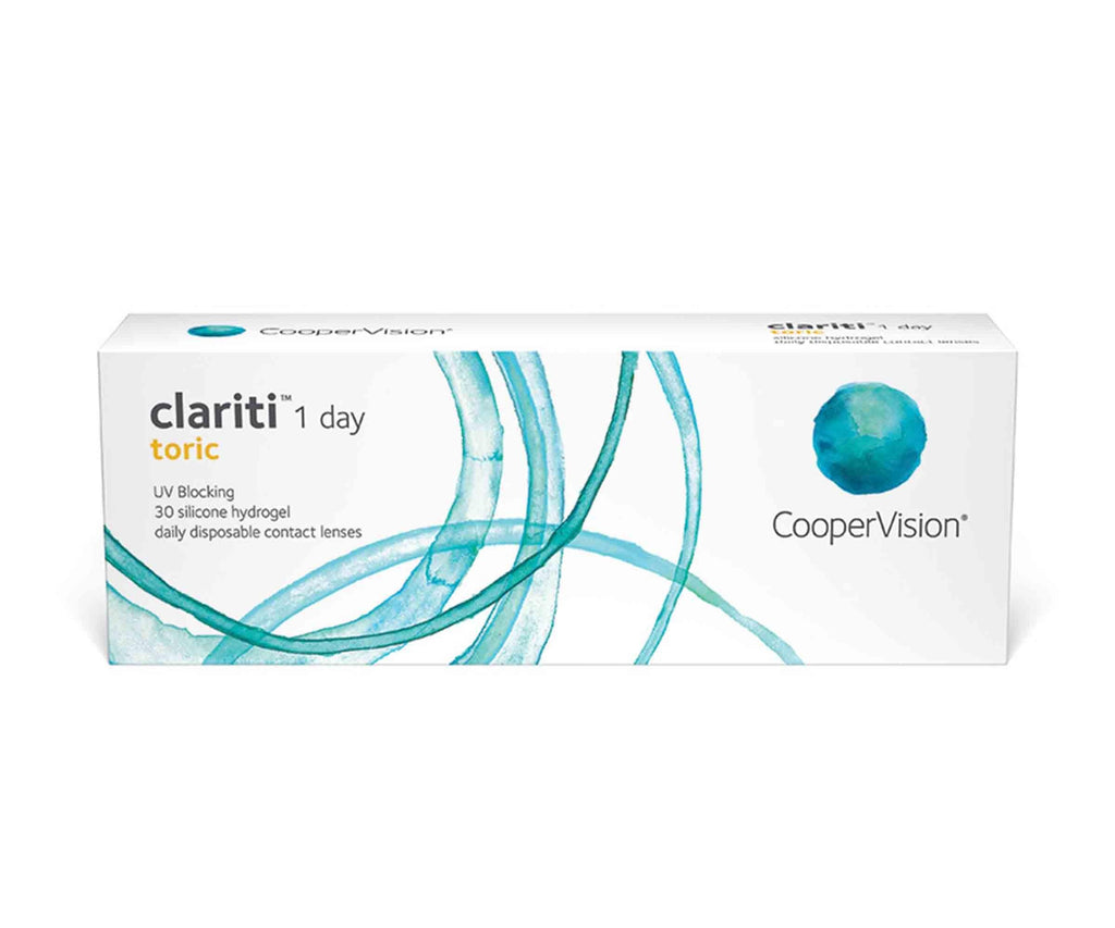 clariti 1 day Toric for Astigmatism - GEM Opticians