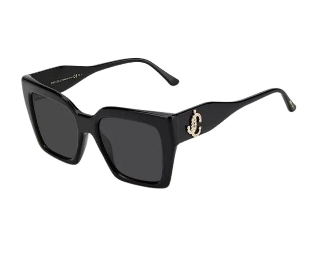 【新品】ジミーチュウ ELENI/G/S サングラス Jimmy Choo Eleni/G/S 1EI Black Pattern Grey 53