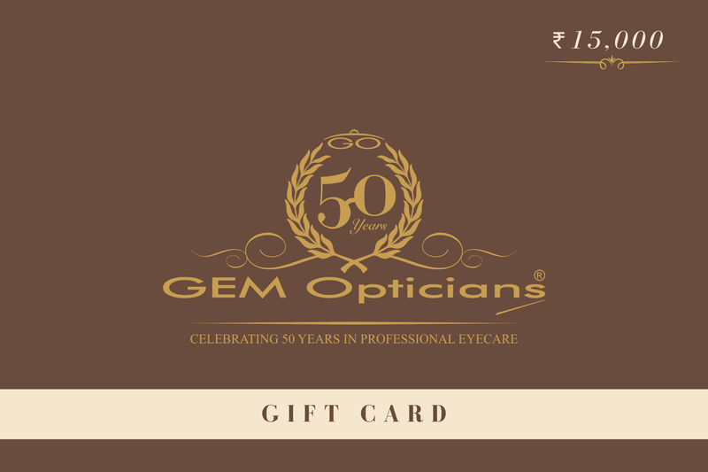 GIFT CARD -2 - GEM Opticians