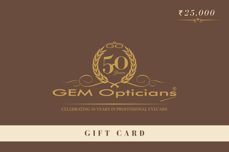 GIFT CARD -3 - GEM Opticians