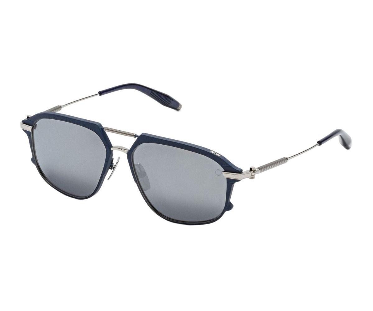 Lunettes De Soleil AKONI Eris Gris Marine - Aviateur Géométrique 51mm