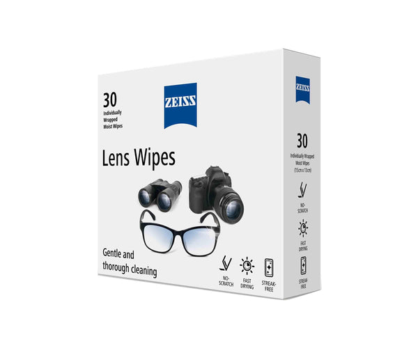 Lens cleaning wipes - GEM Opticians
