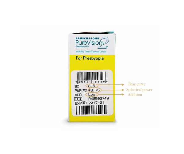 PureVision2 for Presbyopia (L) - GEM Opticians