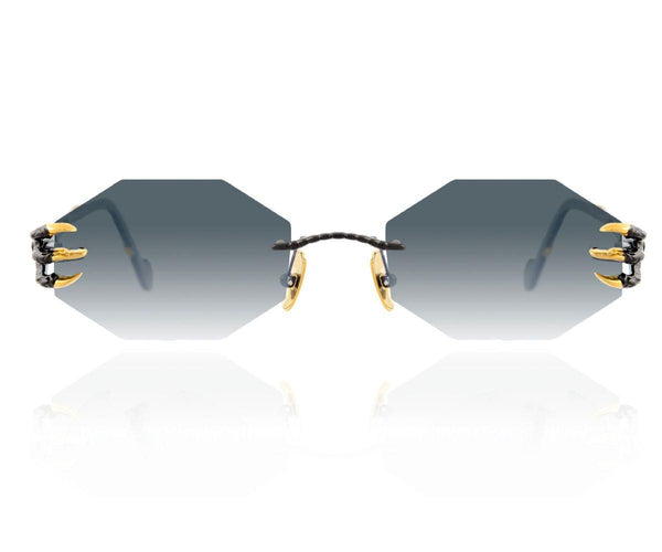 Anna Karin Karlsson_Sunglasses_THE CLAW & THE NEST – OCTAGONAL_BLACK_54_00