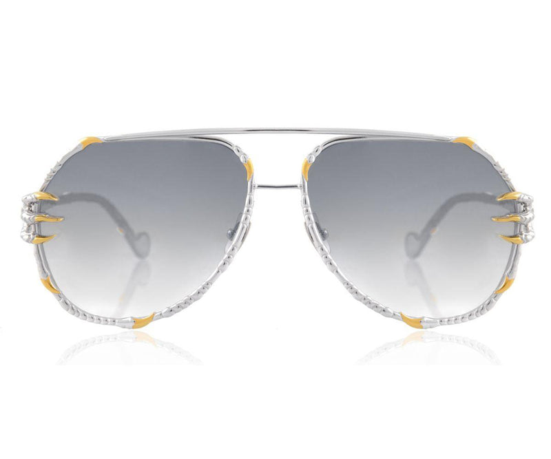 Anna Karin Karlsson_Sunglasses_THE CLAW PILOT_WHITE GOLD_62_00