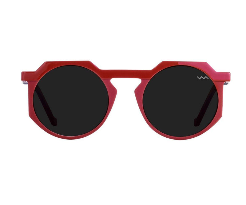 Vava Eyewear_Glasses_WL0028_RED SILVER/BLACK LENS_52_45